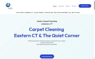 Hydro Carpet Cleaning website