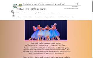Thread City Classical Dance website