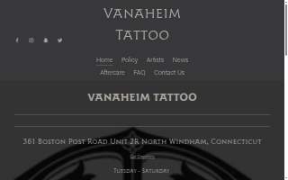 Vanaheim Tattoo website