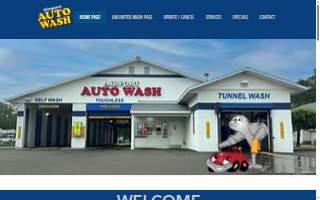 Airport Auto Wash website