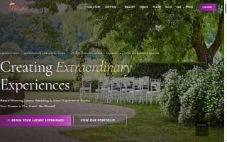Blissful Royal Creations website