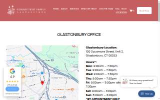 Connecticut Family Acupuncture of Windsor website