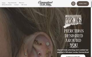 Connecticut Piercing Co. of Windsor website
