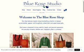 Blue Rose Studio website