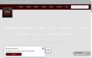 MMA Barn of Windsor Locks website