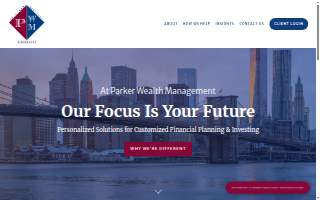 Parker Wealth Management website