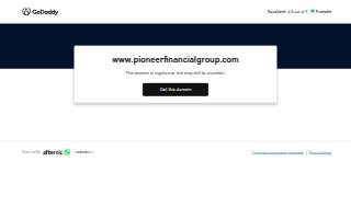Pioneer Financial Group website