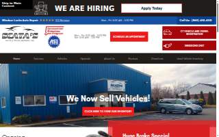 Scata's Auto & Truck Repair website