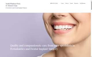 South Windsor Perio: Michael D Kang DDS of Windsor Locks website