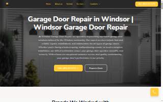 Windsor Garage Door Repair website