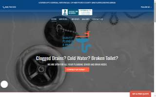 Quality Plumbing and Drain website