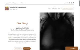 Reigning Ink Tattoo Studio of Windsor website