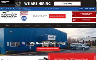 Scata's Auto & Truck Repair website