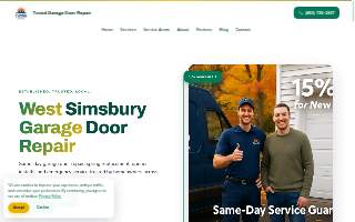 Tuned Garage Door Repair of Windsor website