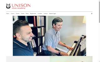 UNISON Music Academy website