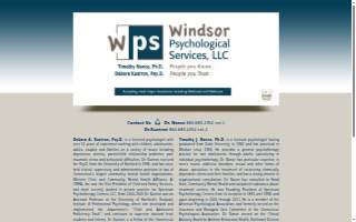 Windsor Psychological Services website