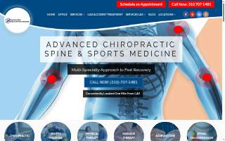 Advanced Spine & Sports Care - Wolcott (Dr. Amir Nadimi) website
