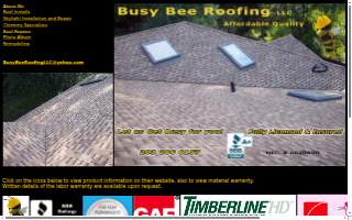 Busy Bee Roofing LLC website