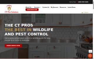 CT Pest Solutions website