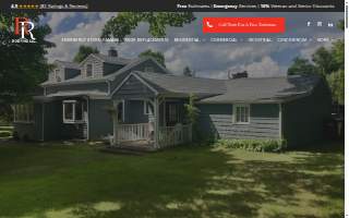 R&R Roofing LLC website