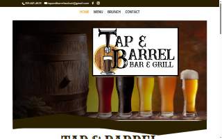 Tap & Barrel website