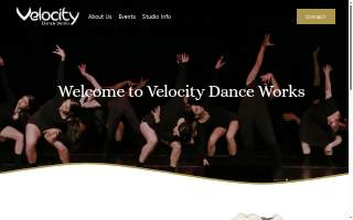 Velocity Dance Works of Wolcott website