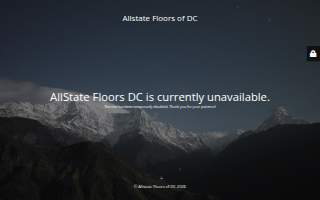 Allstate Floors of DC website