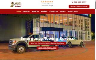 Ape Towing & Roadside Assistance website