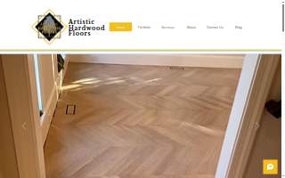 Artistic Hardwood Floors website
