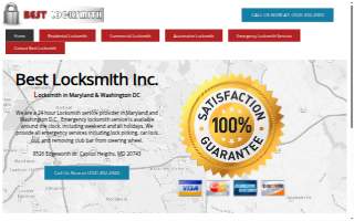 Best Locksmith Inc. website