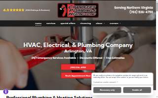 Chandler's Plumbing & Heating website
