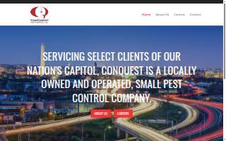 Conquest Pest Control Inc website