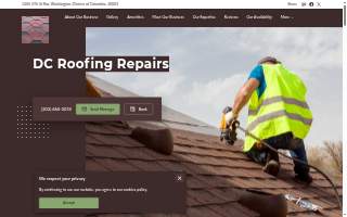 DC Roofing Repairs website