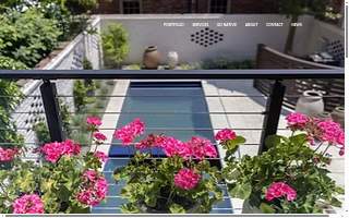 Hawthorne Garden Design website