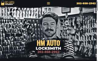 HM Auto Locksmith website