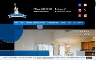 Liberty Painting website