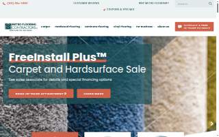 Metro Flooring Contractors of Washington website