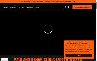 Pain and Rehab Center-Clinic (Washington, DC) website