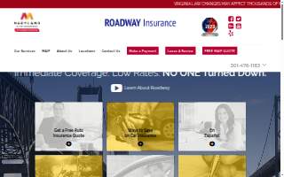 Roadway Auto Insurance website
