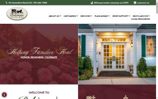 Robinson Funeral Home website