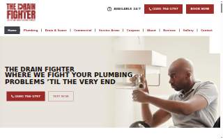 The Drain Fighter - Jetting & Drain Cleaning website