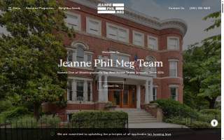 The Jeanne Phil Meg Team at Compass Real Estate website