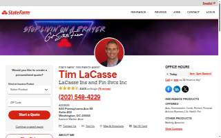 Tim LaCasse - State Farm Insurance Agent website