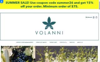 Volanni website