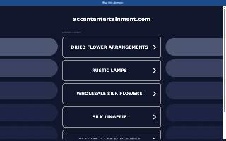 Accent Entertainment website