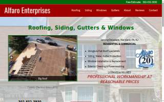 Alfaro Enterprises website