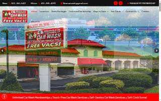 Bear Express Car Wash website