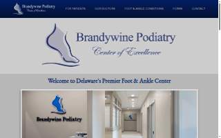 Brandywine Podiatry - Becks Woods Medical Center website