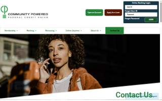 Community Powered Federal Credit Union of Bear website