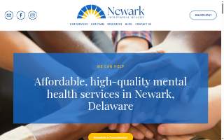 Newark Behavioral Health of Bear website